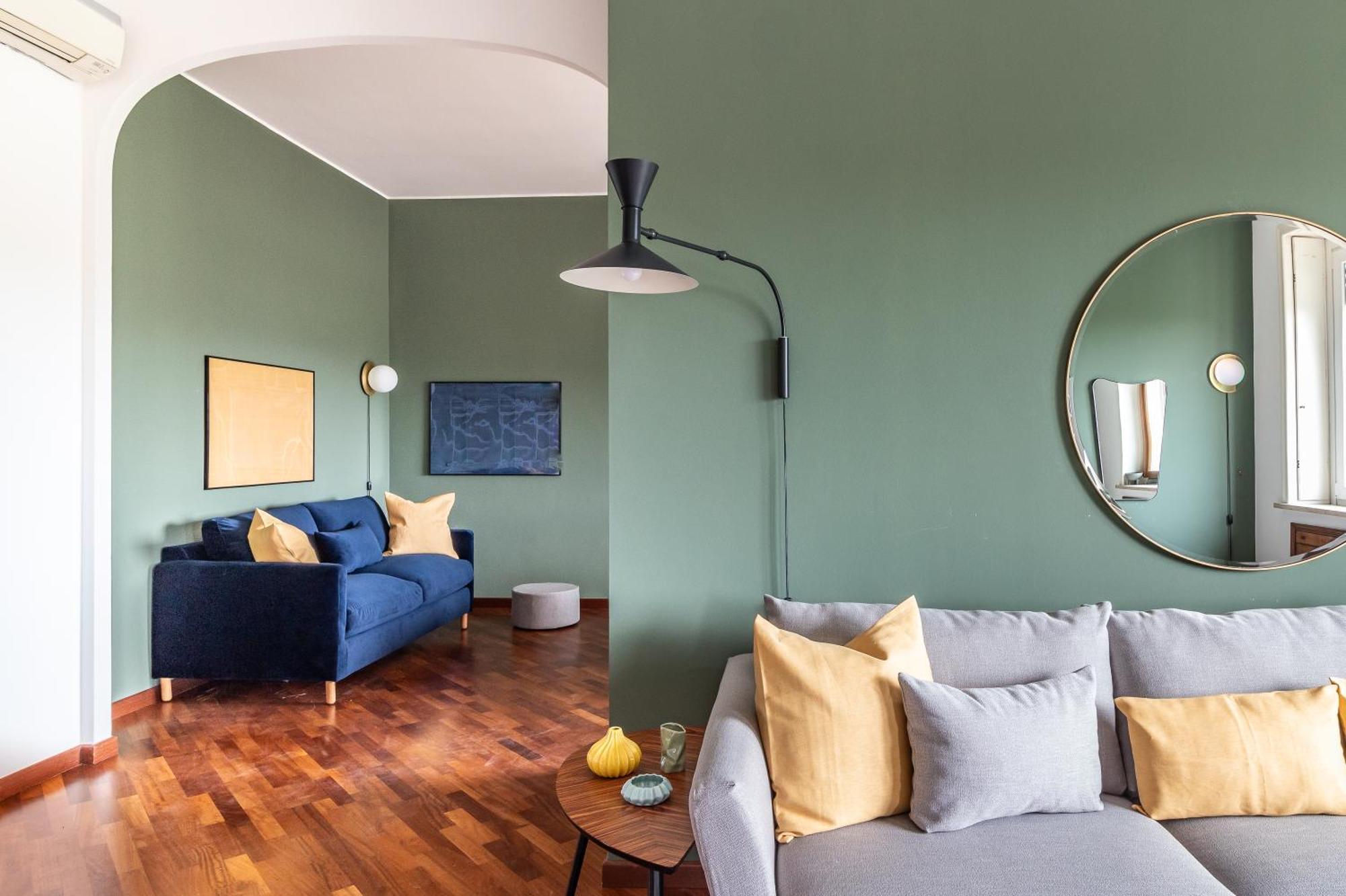 Appartement Trilocale Vintage Vicino A Con Vista Panoramica Sul Duomo Milan